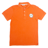 LACOSTE Slim Fit Mens Polo Shirt Orange S