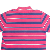 CHAPS Mens Polo Shirt Pink Striped XL