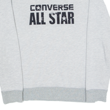 CONVERSE Mens Sweatshirt Grey Crew Neck S
