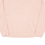 PUMA Womens Sweatshirt Pink UK 14