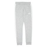 PUMA Mens Joggers Grey Tapered XS W28 L32