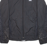 ADIDAS Womens Windbreaker Jacket Black M