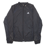 ADIDAS Womens Windbreaker Jacket Black M