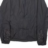 ADIDAS Womens Windbreaker Jacket Black M