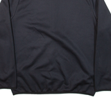 NIKE Fleece Lined Mens Pullover Jacket Black XL