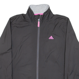 ADIDAS Womens Track Jacket Black UK 14