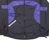 PUMA Colorado Rockies Mens Track Jacket Black Nylon USA L