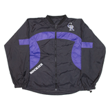 PUMA Colorado Rockies Mens Track Jacket Black Nylon USA L