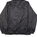 REEBOK Womens Shell Jacket Black Hooded UK 14
