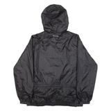 REEBOK Womens Shell Jacket Black Hooded UK 14