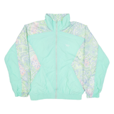 Womens Shell Jacket Green Geometric M