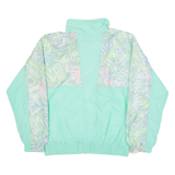 Womens Shell Jacket Green Geometric M
