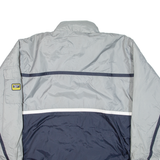 REEBOK Insulated Mens Anorak Jacket Blue Hooded M