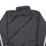 REEBOK Mens Track Jacket Black Hooded S