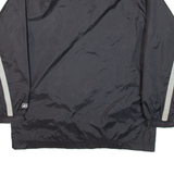 REEBOK Mens Track Jacket Black Hooded S