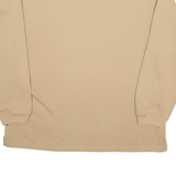 REEBOK Mens Sweatshirt Brown Crew Neck L