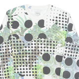 PEPE JEANS Womens Sweatshirt White Crew Neck L