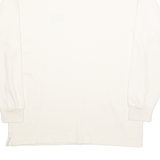 DOGGHER Mens Sweatshirt Cream Roll Neck L