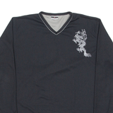Dragon Mens Sweatshirt Black V-Neck M
