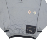 BST Boston Baseball Mens Sweatshirt Grey 1/4 Zip XL