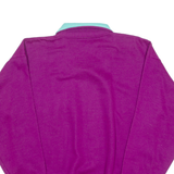 France Winter Games Mens Sweatshirt Purple Crew Neck XL