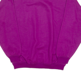 France Winter Games Mens Sweatshirt Purple Crew Neck XL