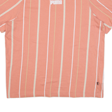 PUMA Striped Womens T-Shirt Pink XL