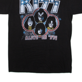 KISS Womens Band T-Shirt Black M