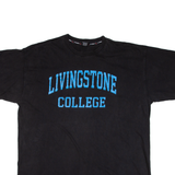 FUBU Livingstone College Mens T-Shirt Black 2XL