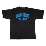 FUBU Livingstone College Mens T-Shirt Black 2XL