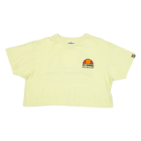 ELLESSE Cropped Womens T-Shirt Green M