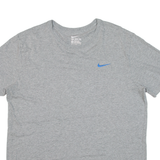 NIKE Athletic Cut Mens T-Shirt Grey XL