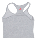 ADIDAS Womens Vest Grey Sleeveless XS