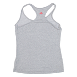 ADIDAS Womens Vest Grey Sleeveless XS