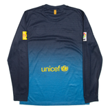 NIKE FC Barcelona 2012 - 13 Goalkeeper Away Kit Mens Football Shirt Jersey Blue M