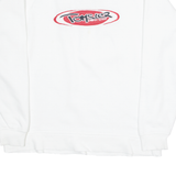 TOMSTER Mens Sweatshirt White Crew Neck M