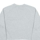 NIKE Cropped Womens Sweatshirt Grey Crew Neck M