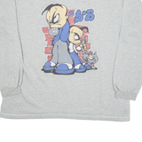 STREET BOY CLUB Mens Sweatshirt Grey Crew Neck M