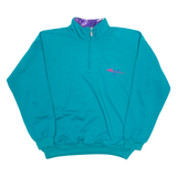ODLO Mens Sweatshirt Green 1/4 Zip S