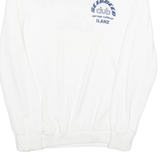 JSA Mens Sweatshirt White Crew Neck M