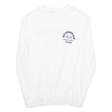 JSA Mens Sweatshirt White Crew Neck M