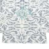 Lightweight Crazy Pattern Mens Sweatshirt Cream Crew Neck L