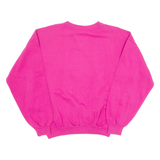 Braunwald Ski Womens Sweatshirt Pink Crew Neck M