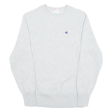 CHAMPION REVERSE WEAVE Mens Sweatshirt Grey Crew Neck S