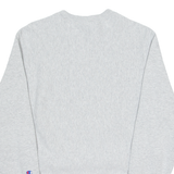 CHAMPION REVERSE WEAVE Mens Sweatshirt Grey Crew Neck S