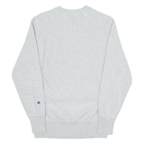 CHAMPION REVERSE WEAVE Mens Sweatshirt Grey Crew Neck S