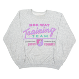 FIRST CLASS Norway Training Team Mens Sweatshirt Grey Crew Neck L
