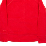TOMMY HILFIGER Mens Fleece Jacket Red XS