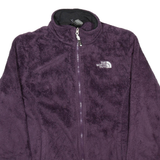 THE NORTH FACE Womens Fleece Jacket Purple L
