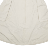 Womens Overcoat Coat Cream Viscose 90s M